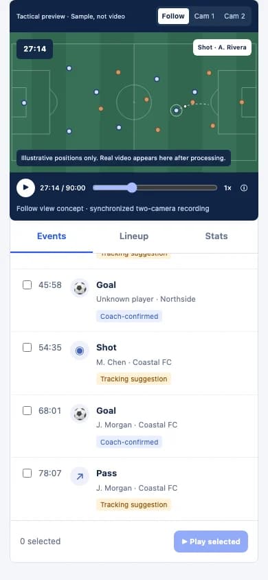 The same match, in your pocket.